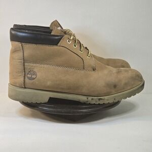 Timberland Newman Mens Size 13 Chukka‎ Boots Waterproof 1973 Nubuck Wheat